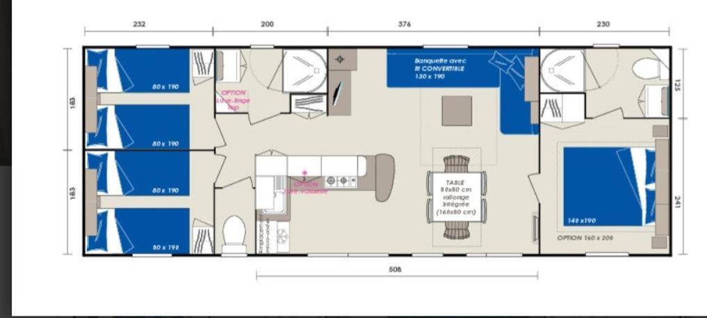 Mobilhome 741 Les Charmettes,3Ch,2Sdb,Lave Linge,Lave Vaisselle,Clim,2Wc Les Mathes Exteriér fotografie